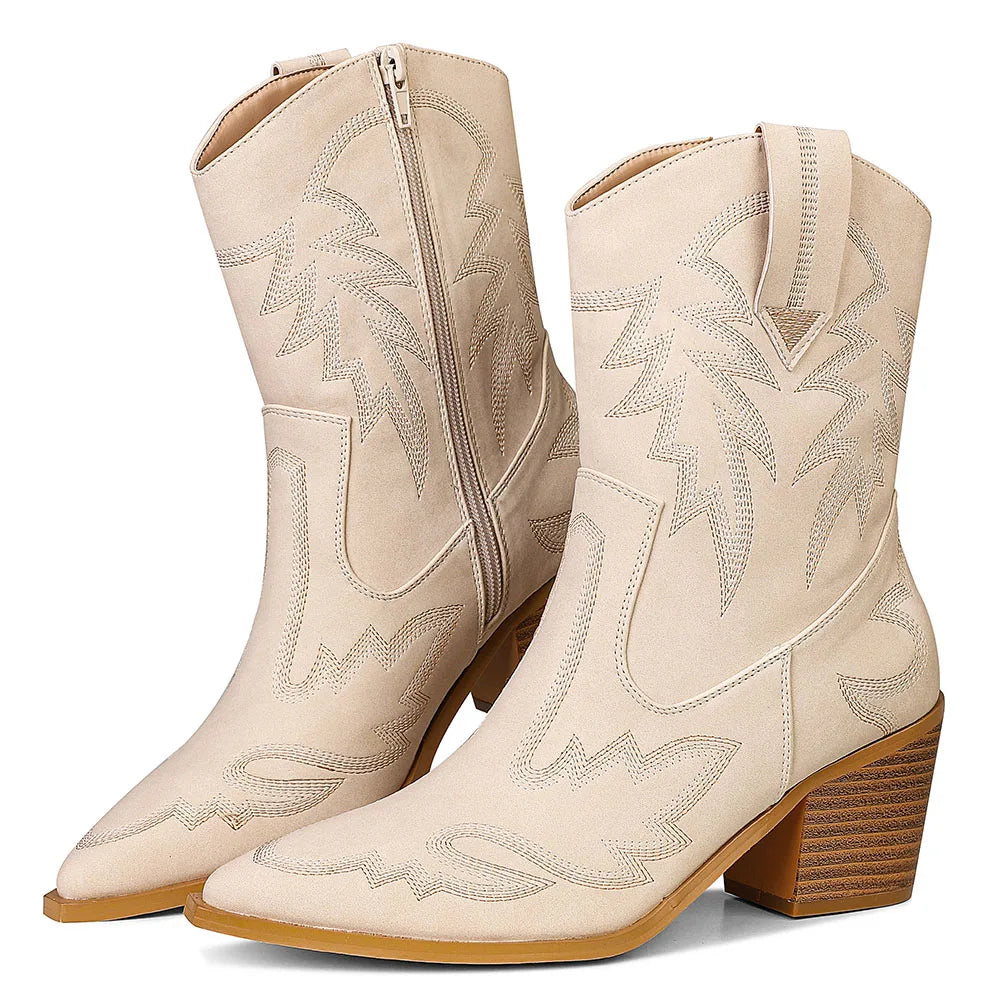 Cowgirl Embroidered Boots