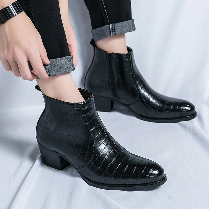 Castellano Crocodile Boot