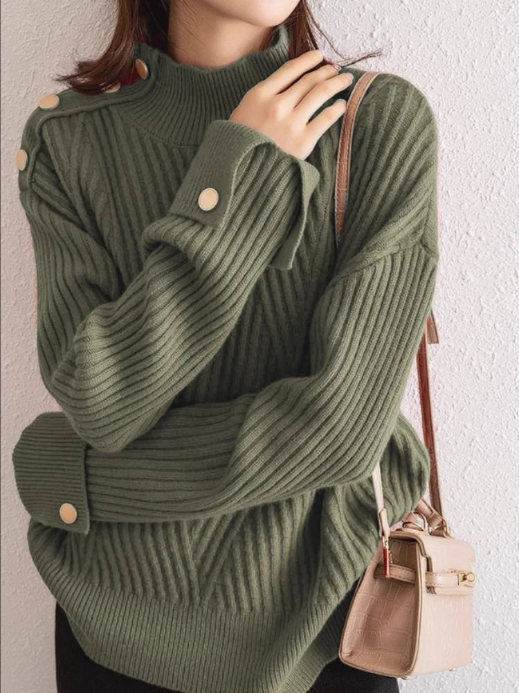Serene Ribbed Sweater