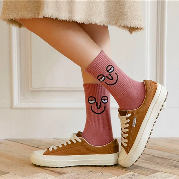 Emoticon Expressions Sock Set