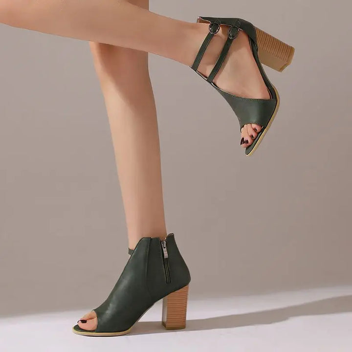 Venice Peep Toe Heel