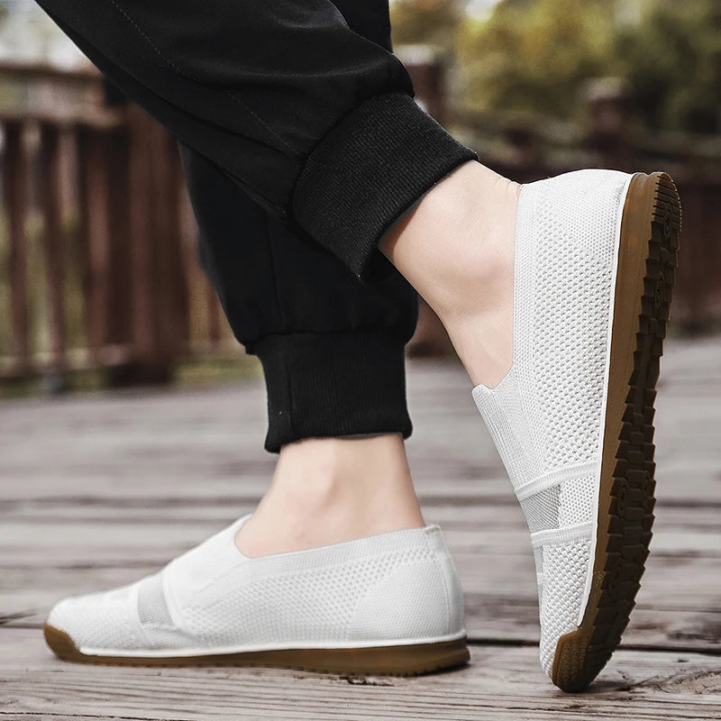 Flex Striped Mesh Loafer