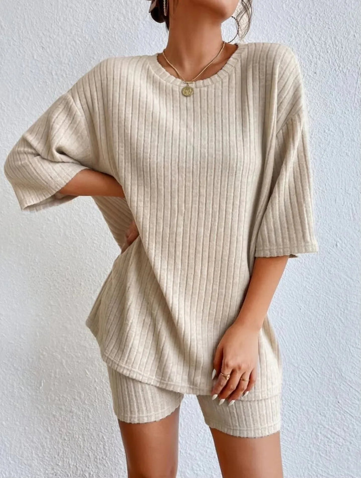 Sunday Ribbed Lounge Set