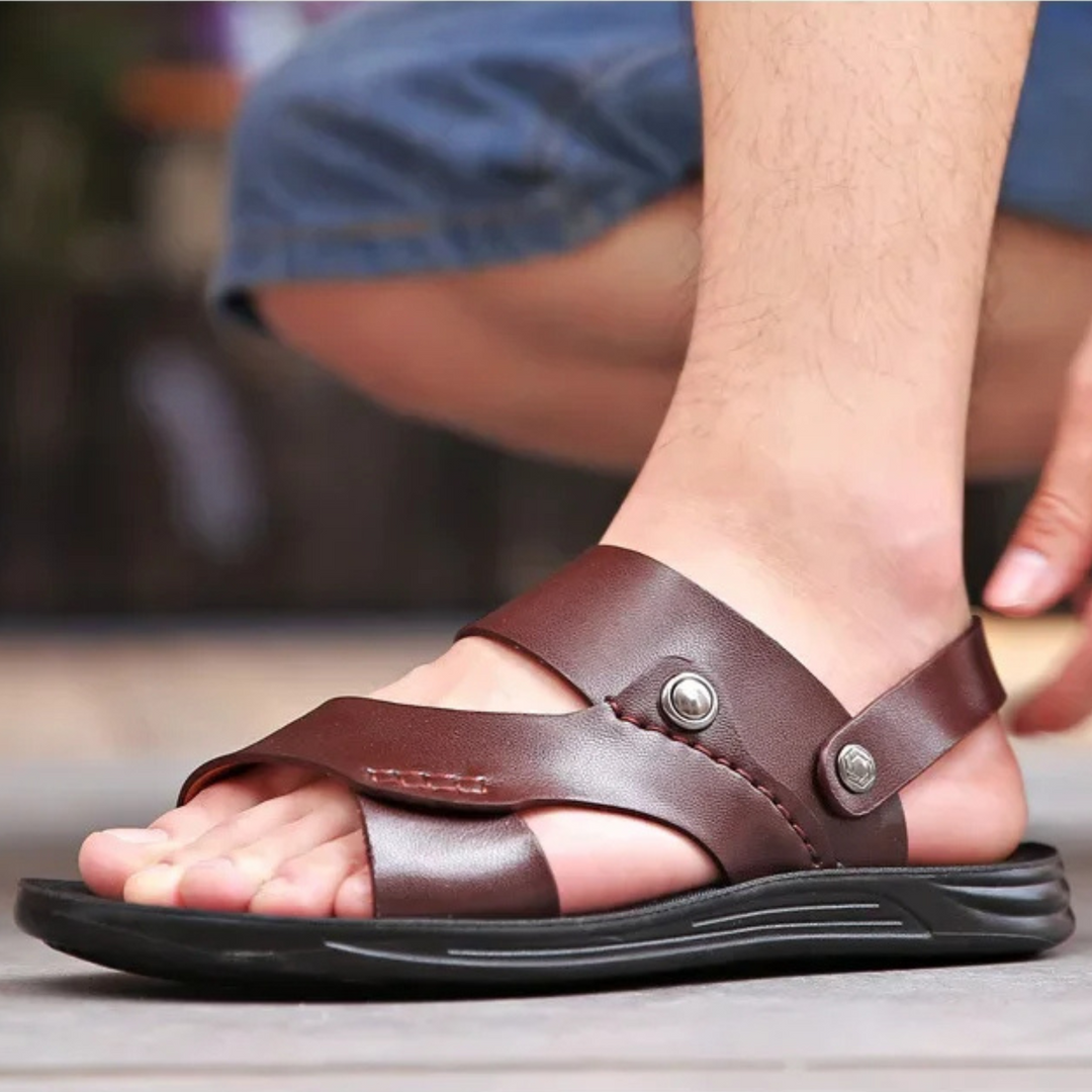 Driftwood Leather Sandal