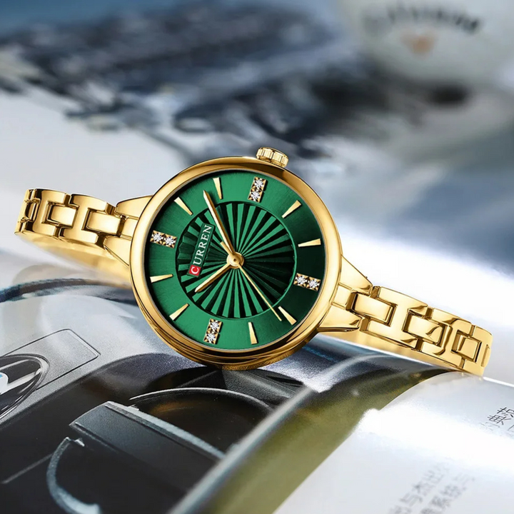 Empress Stainless Steel Timepiece