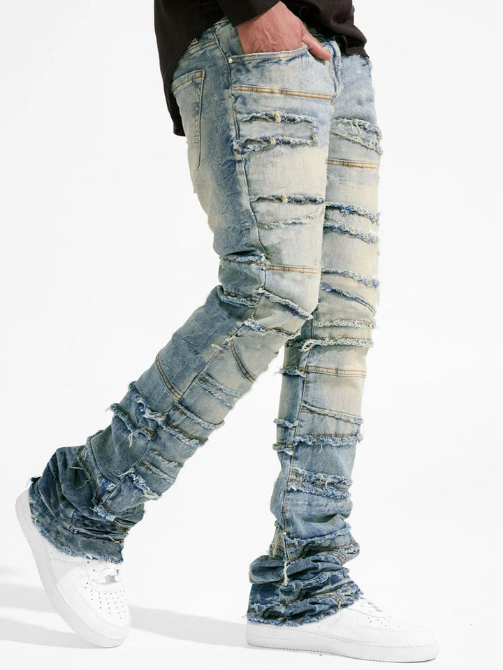 Rogue Stacked Patchwork Denim