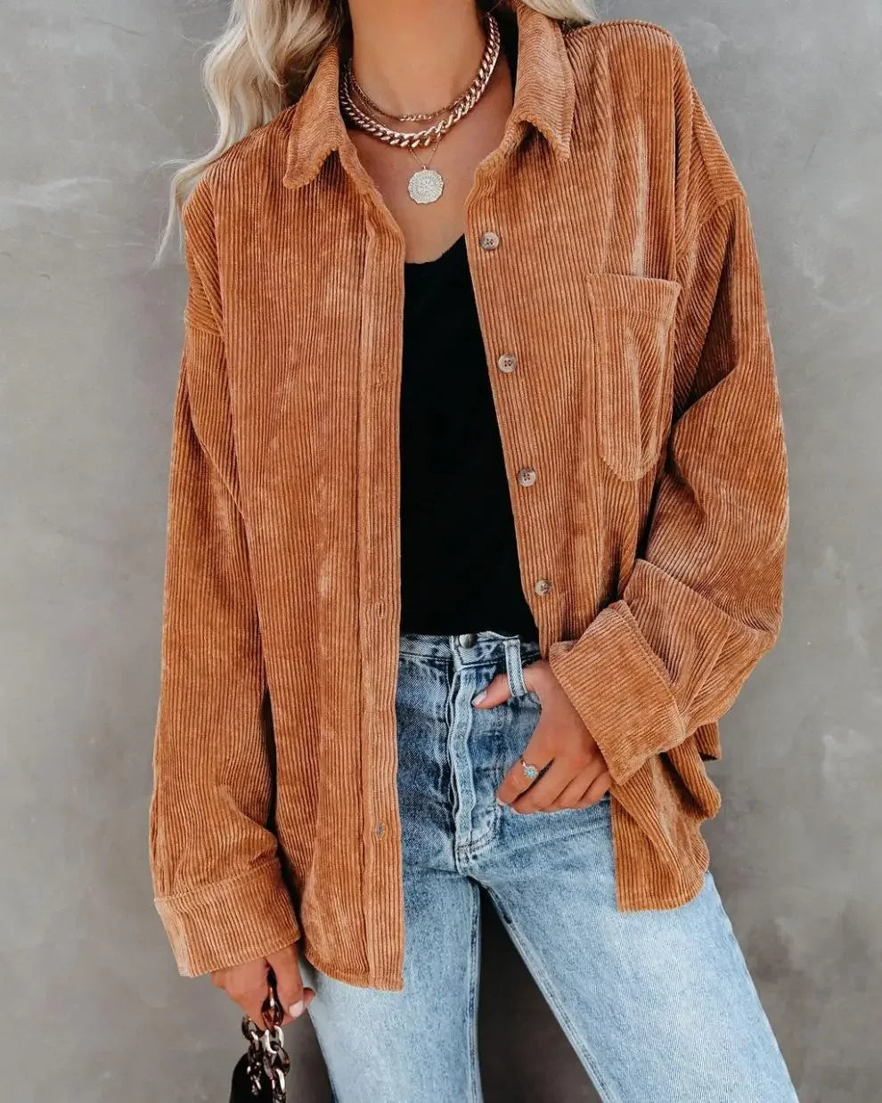 Holloway Corduroy Button-Up