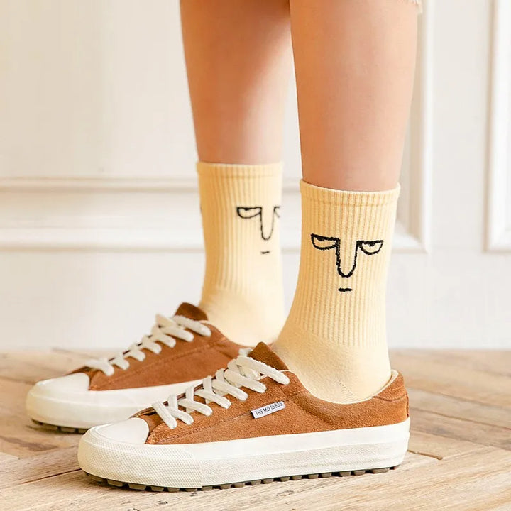 Emoticon Expressions Sock Set