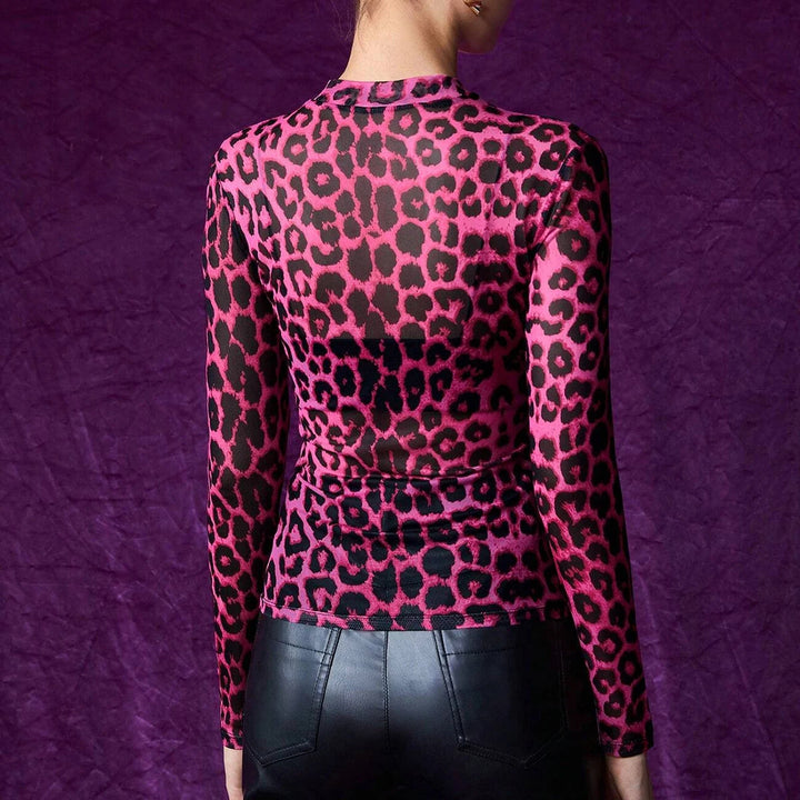 LeClair Sheer Mesh Top