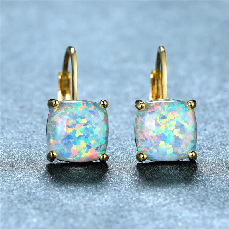 Iris Opal Earrings