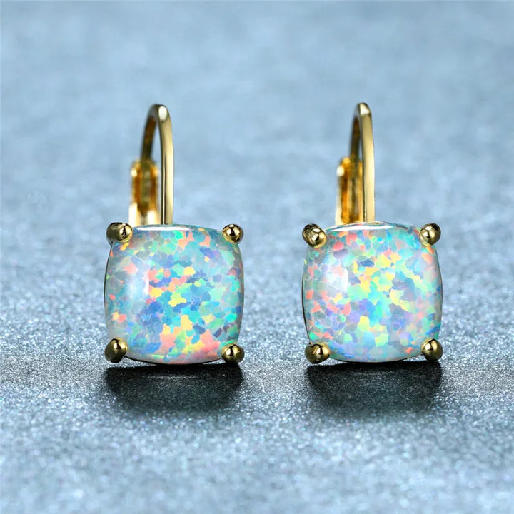 Iris Opal Earrings