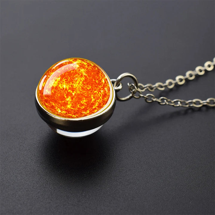 Cosmic Sphere Pendant Necklace