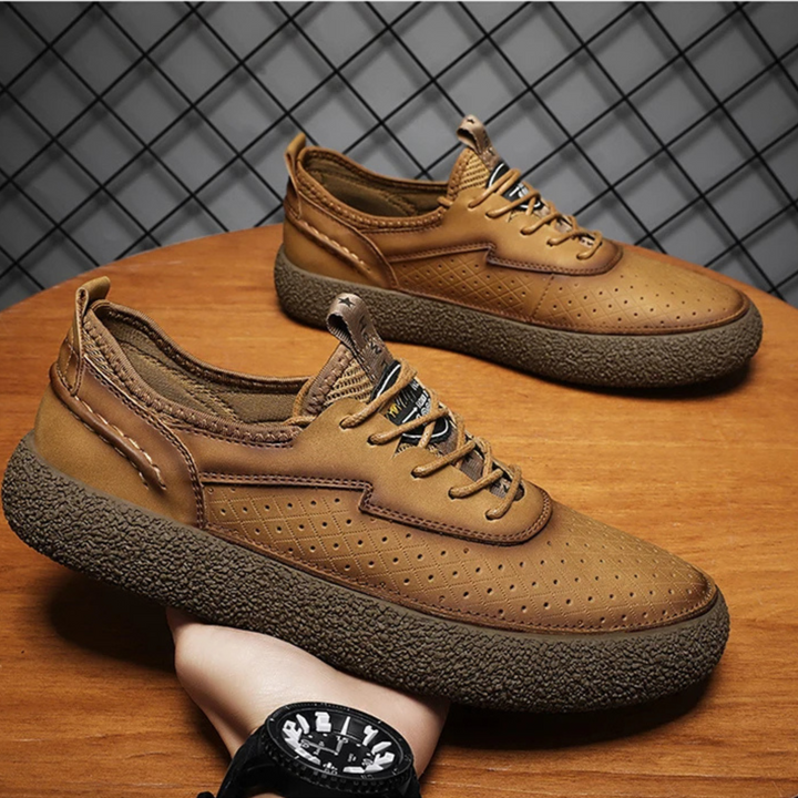Canyon Stride Leather Sneaker