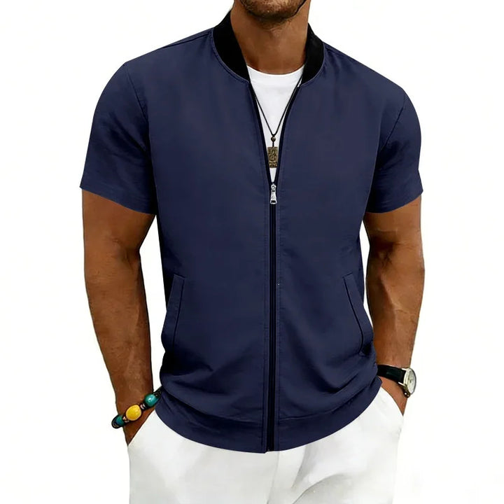 Brooks Short-Sleeve Bomber