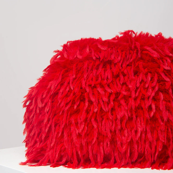 Glamour Feather Clutch Bag