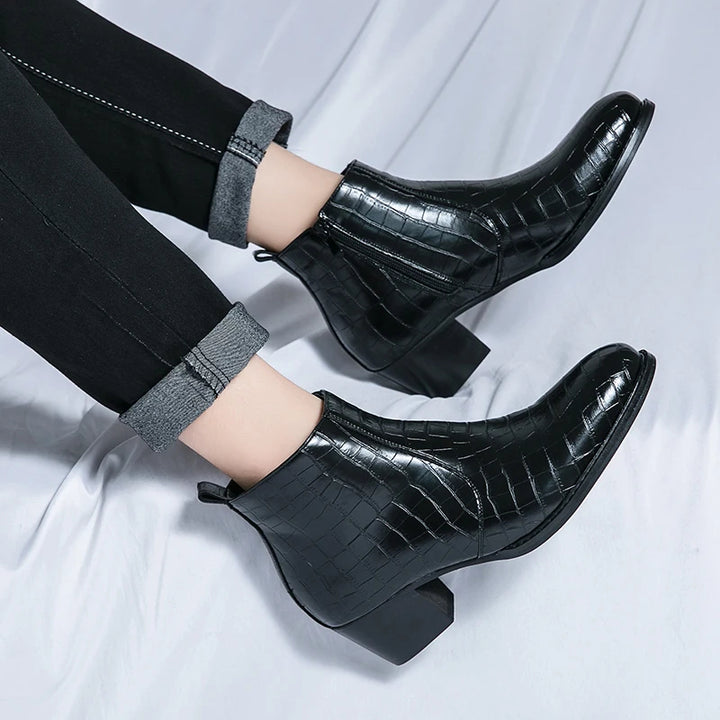 Castellano Crocodile Boot