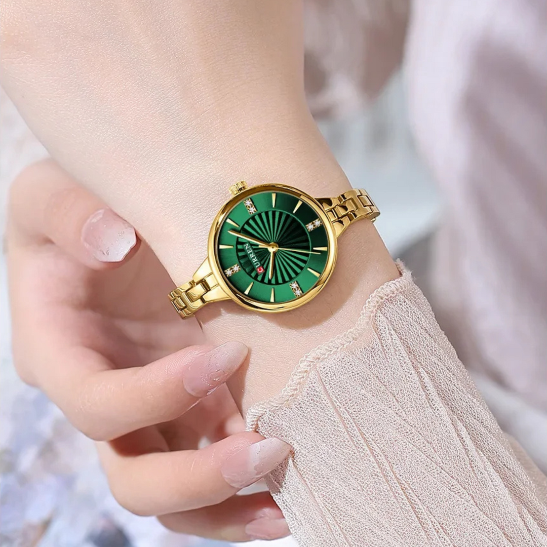 Empress Stainless Steel Timepiece
