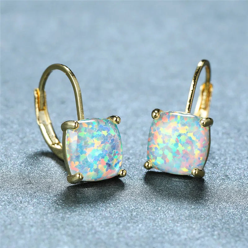 Iris Opal Earrings
