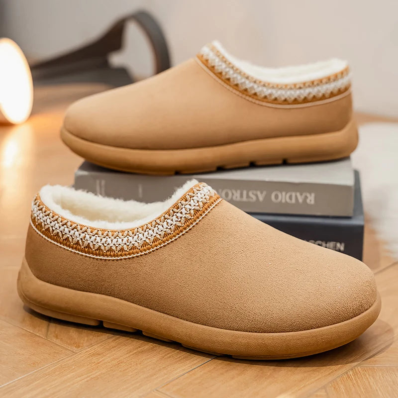 Tundra Fleece Suede Slipper