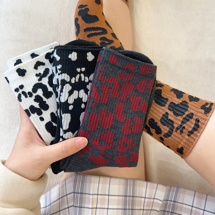 Panthera Cotton Knit Sock Set