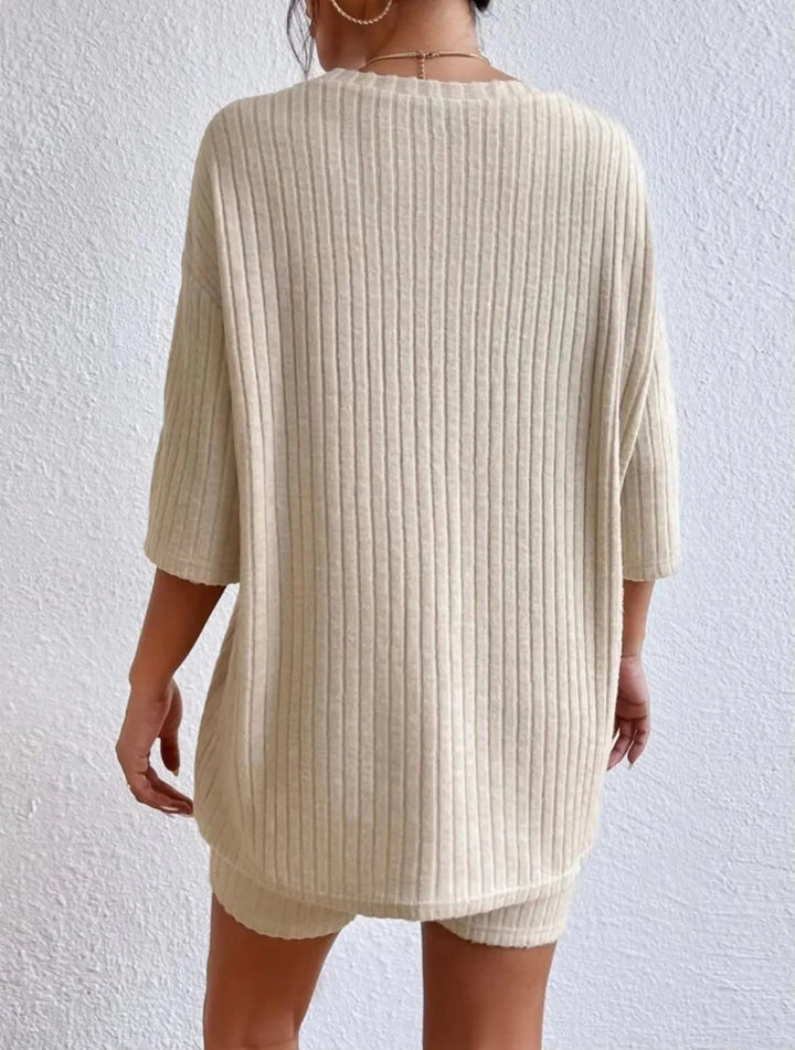 Sunday Ribbed Lounge Set