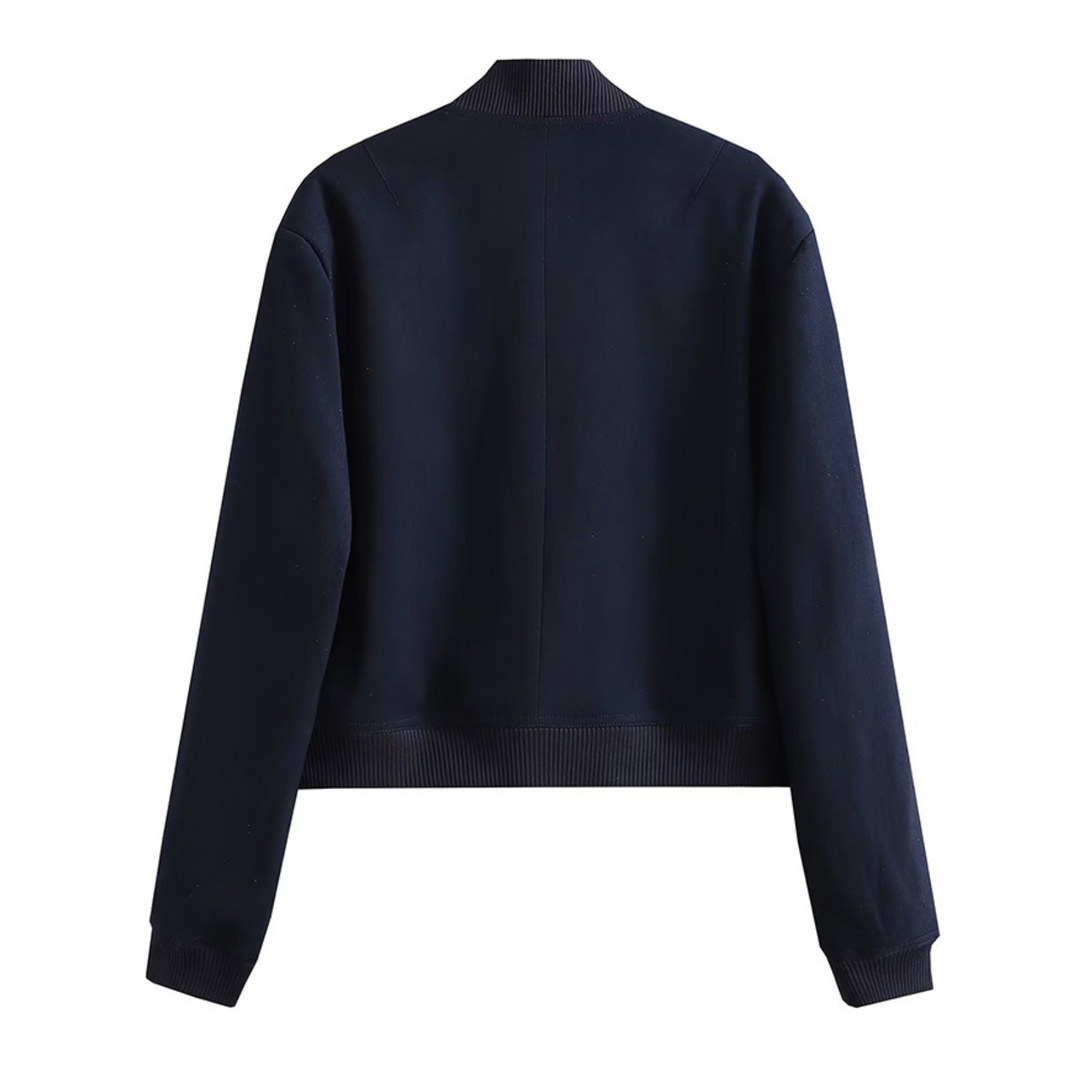 Amari Crop Bomber Jacket