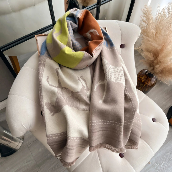 Cavalier Cashmere Scarf
