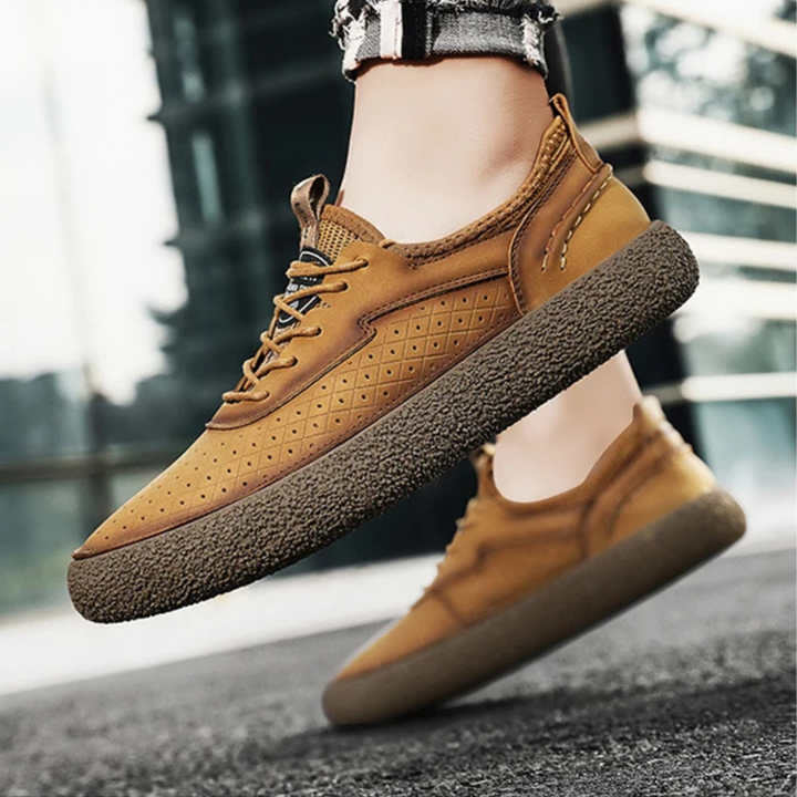 Canyon Stride Leather Sneaker