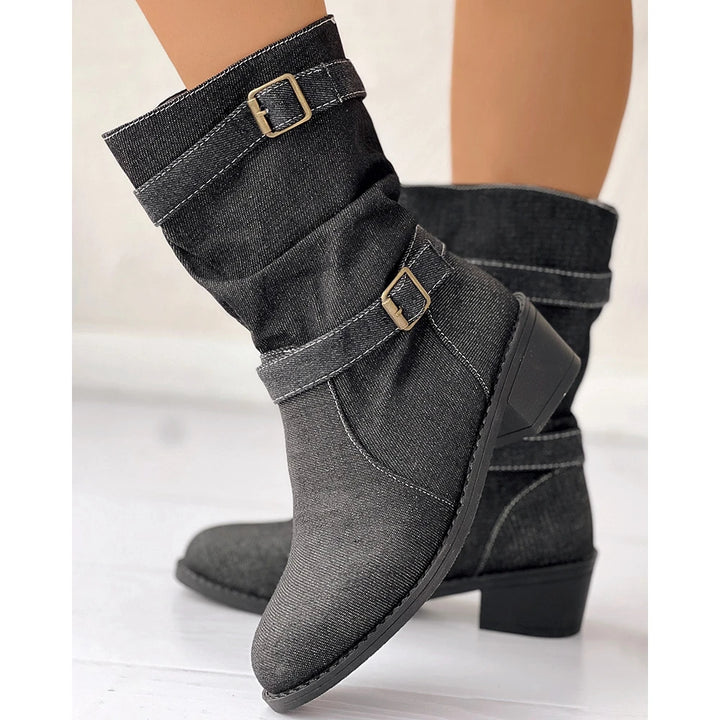 Rodeo Ankle Denim Boot