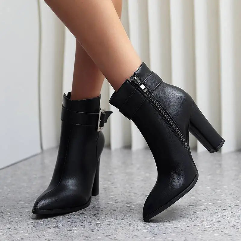 Valette Buckle Ankle Boot