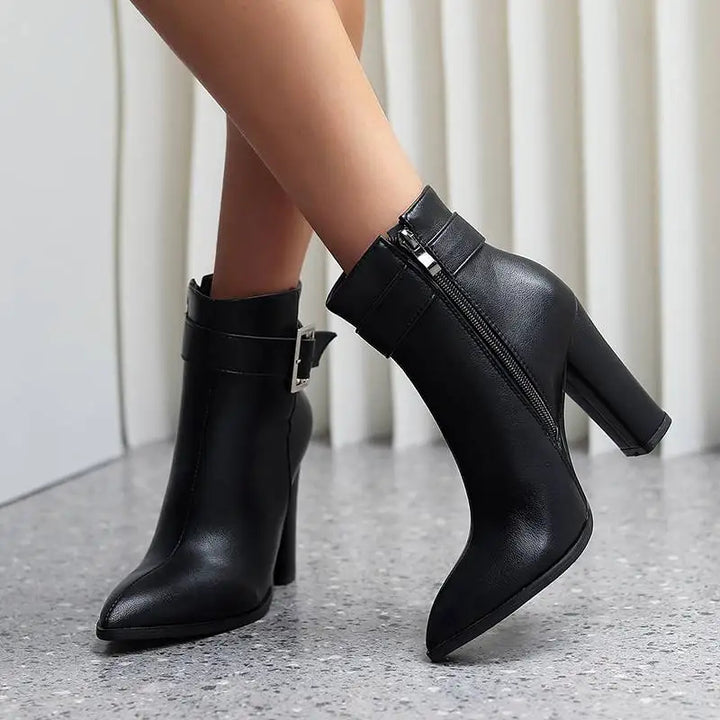 Valette Buckle Ankle Boot