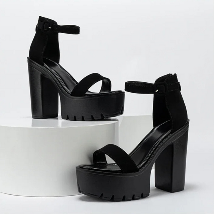 Avanti Chunky Platform Heel