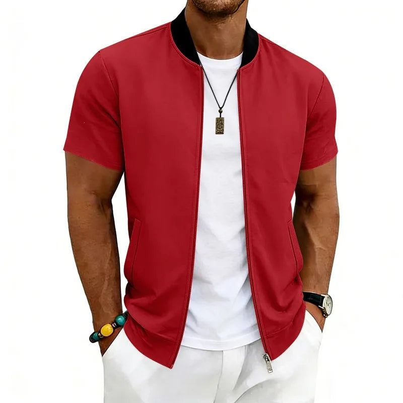 Brooks Short-Sleeve Bomber