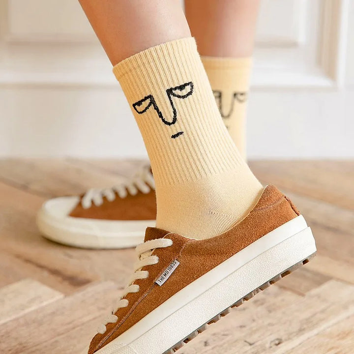 Emoticon Expressions Sock Set