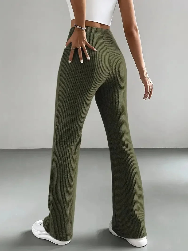 Holloway Rib Flare Pant