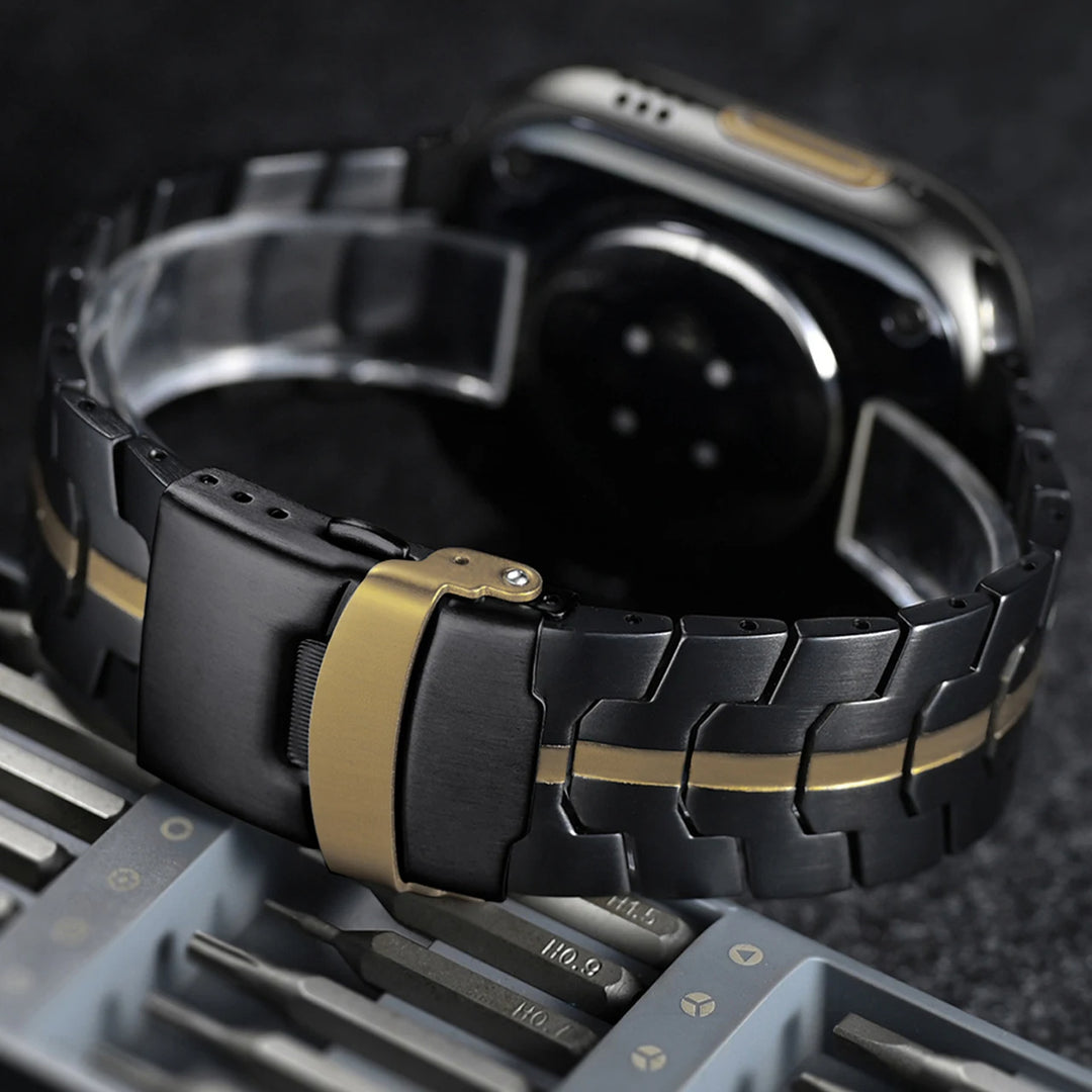 Nitro Striped Apple Watch Band