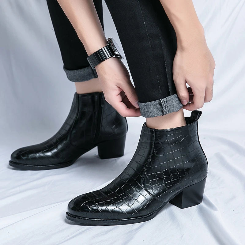 Castellano Crocodile Boot