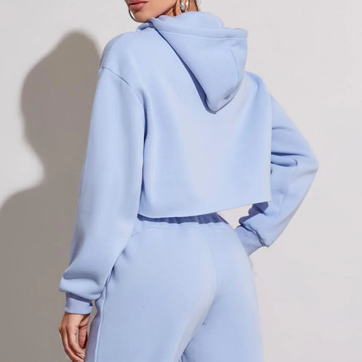 Lush Crop Fleece Pullover