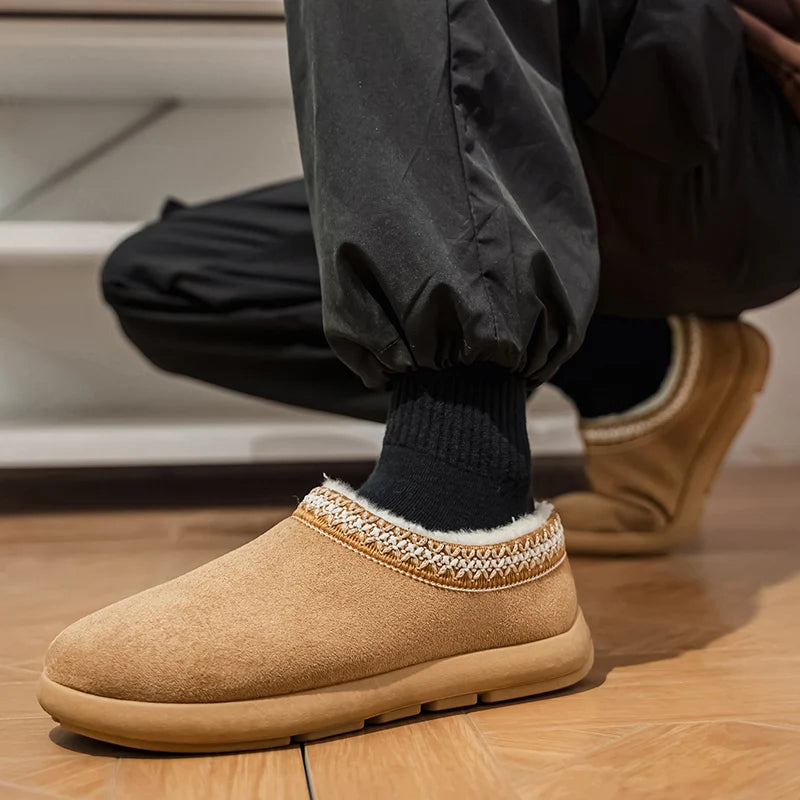 Tundra Fleece Suede Slipper