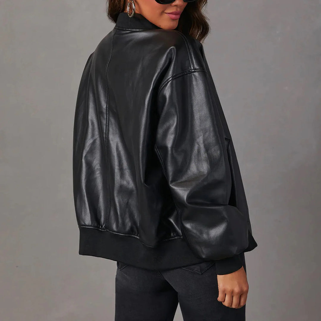 Hayden Leather Bomber