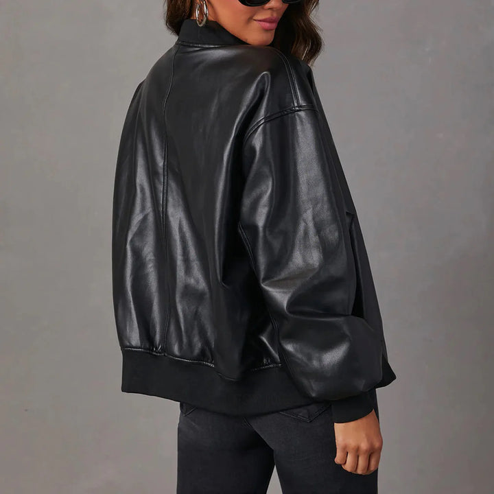 Hayden Leather Bomber