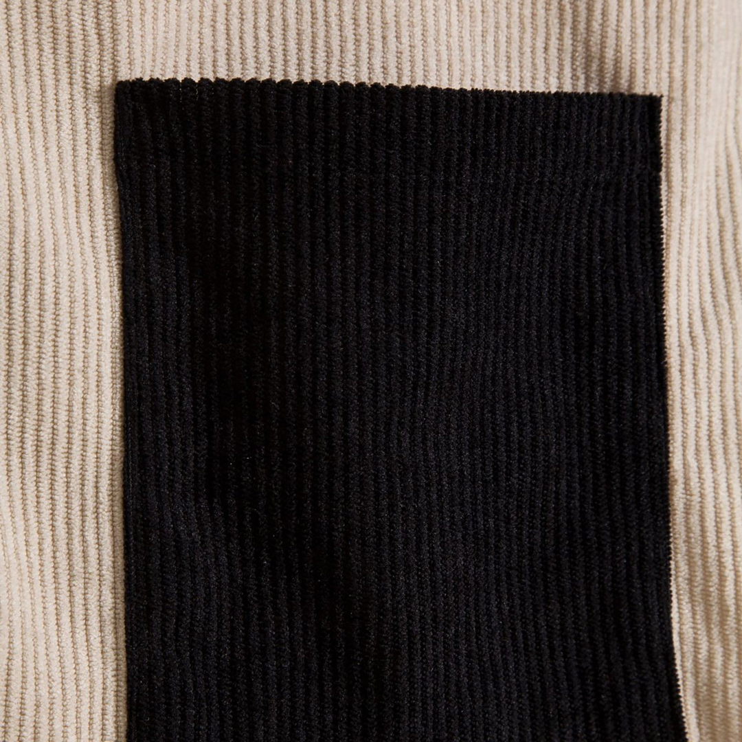 Helix Two-Tone Corduroy Button-Up