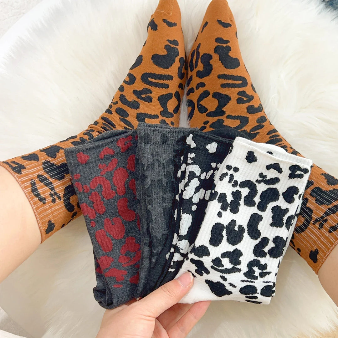 Panthera Cotton Knit Sock Set