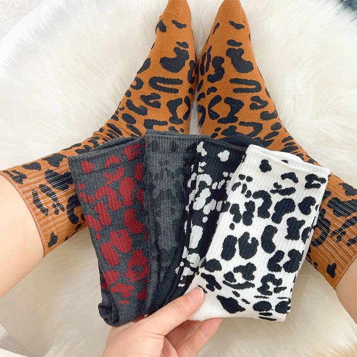 Panthera Cotton Knit Sock Set
