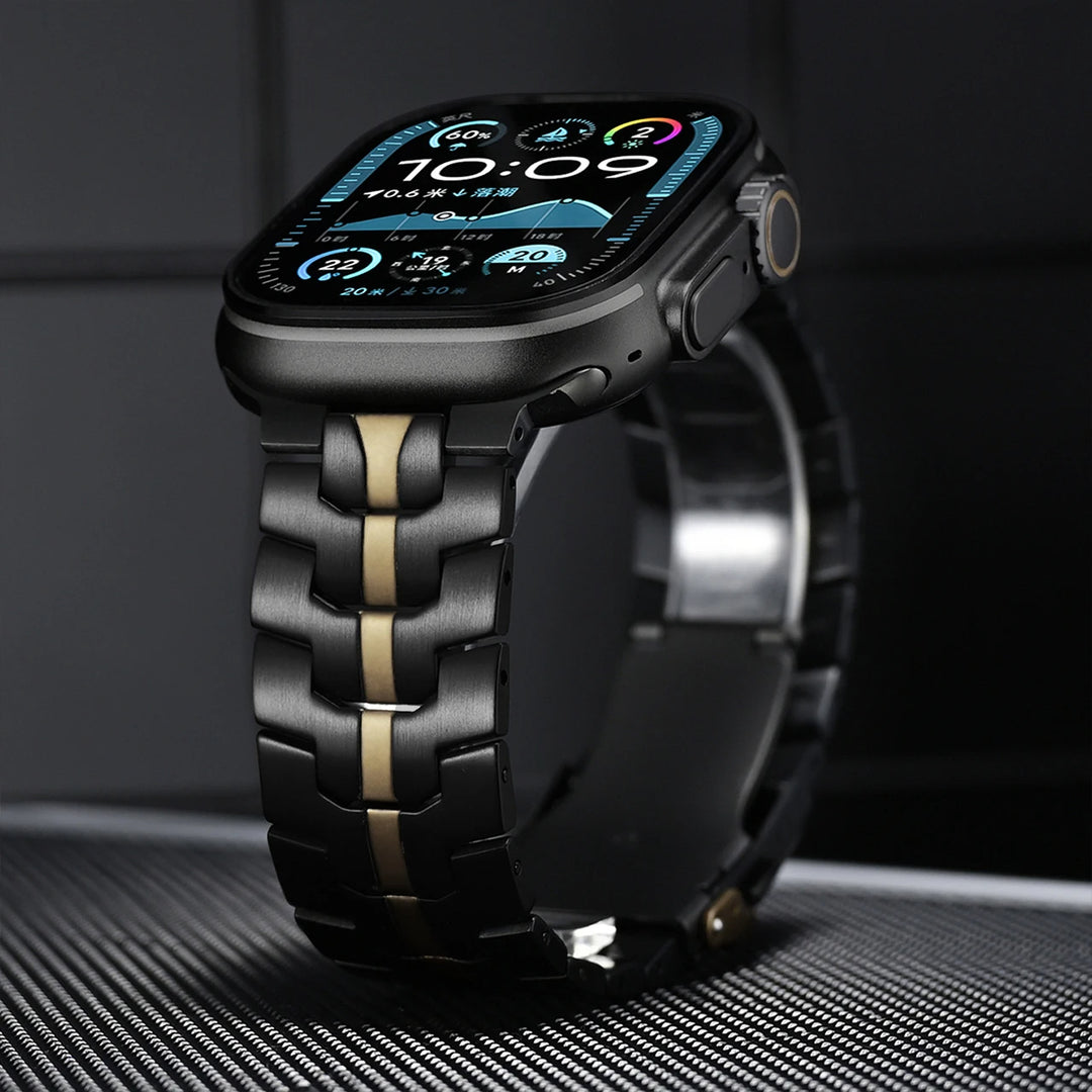 Nitro Striped Apple Watch Band