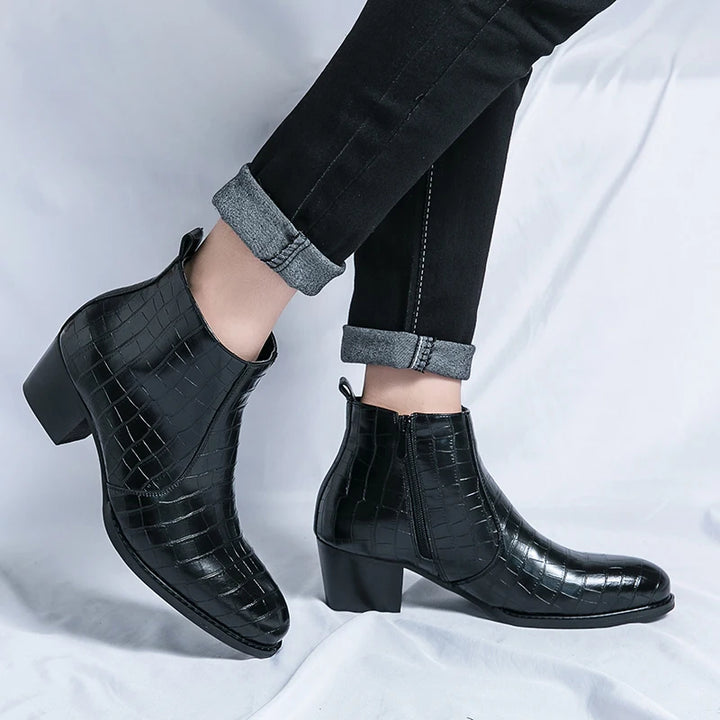 Castellano Crocodile Boot