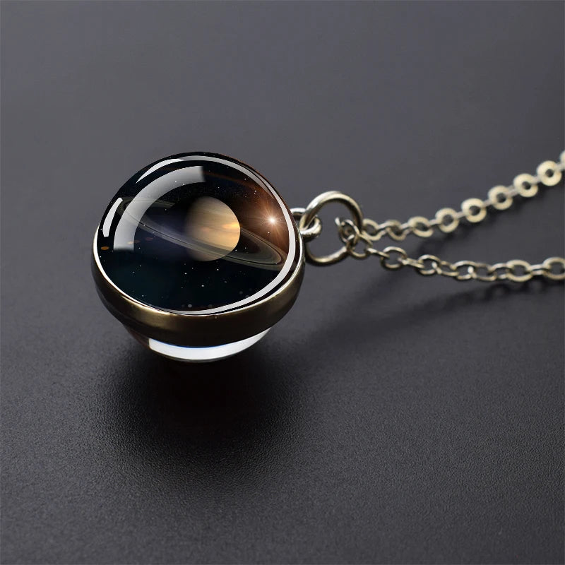Cosmic Sphere Pendant Necklace