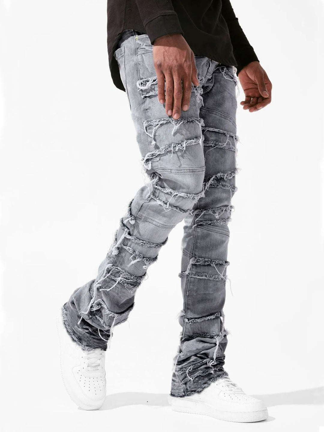 Rogue Stacked Patchwork Denim