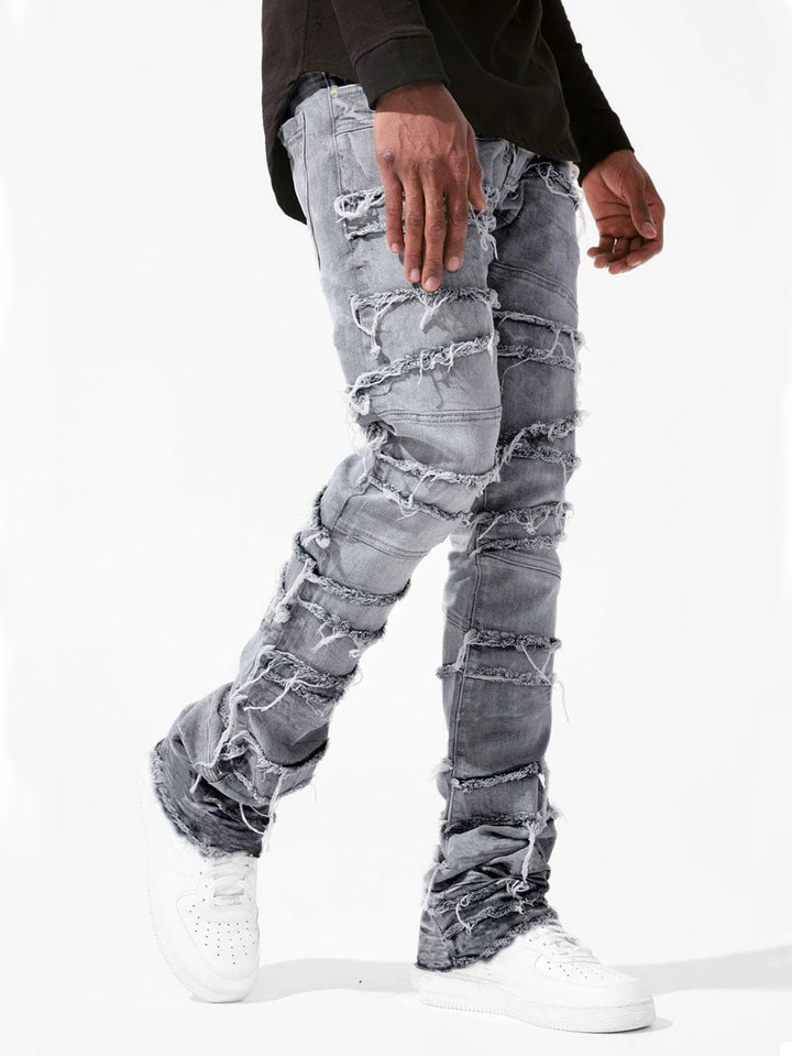 Rogue Stacked Patchwork Denim