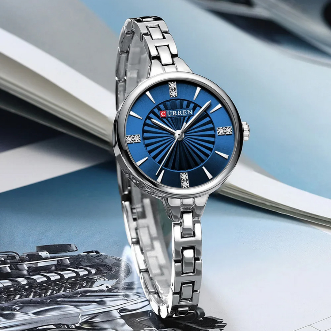 Empress Stainless Steel Timepiece
